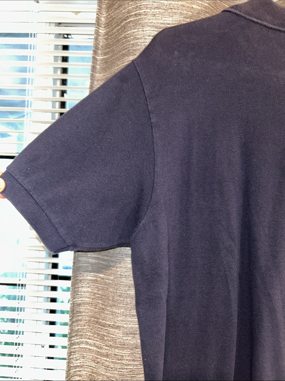 Lacoste Navy Blue Polo men’s size 5 (Medium or Large) - Picture 9 of 10